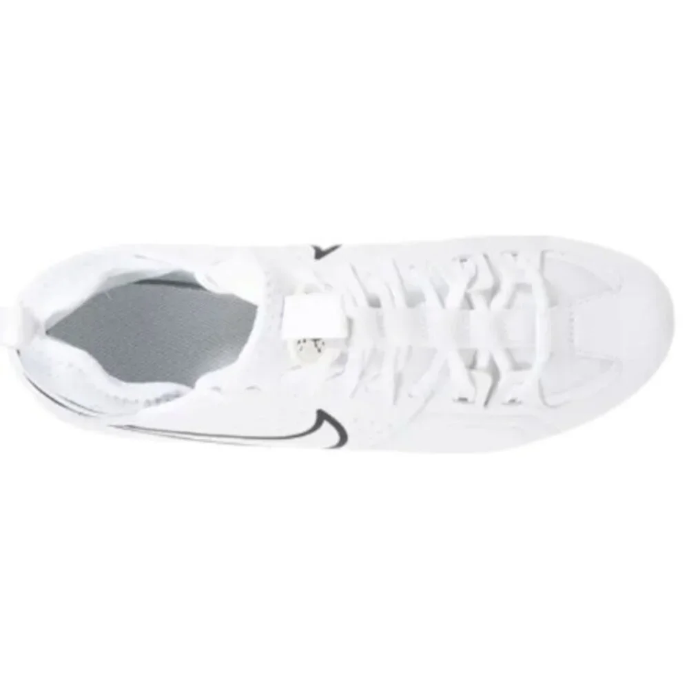 Nike‎ Huarache 9 Varsity LAX Cleats FD0090-101 White Black Men's 9.5 NWT
